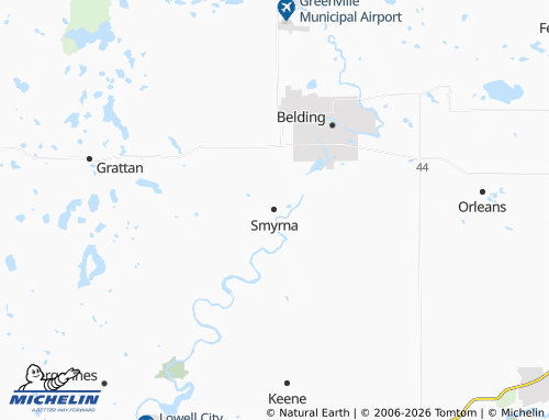 Mappa MICHELIN Smyrna - ViaMichelin