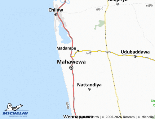 Mappa MICHELIN Nelumpokuna - ViaMichelin