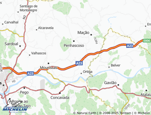 MICHELIN-Landkarte Espinheiro - ViaMichelin