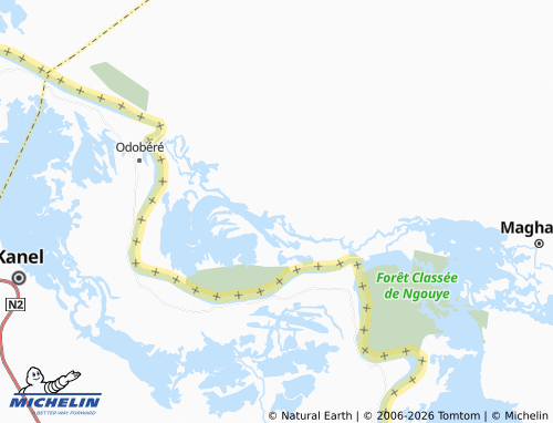 MICHELIN Dao map - ViaMichelin
