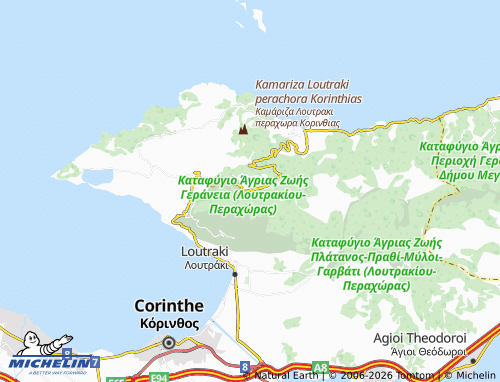 MICHELIN Pisia map - ViaMichelin