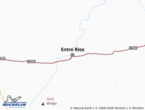 Mappa MICHELIN Entre Rios - ViaMichelin