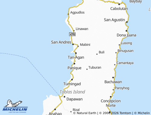 Mappa MICHELIN Matutuna - ViaMichelin