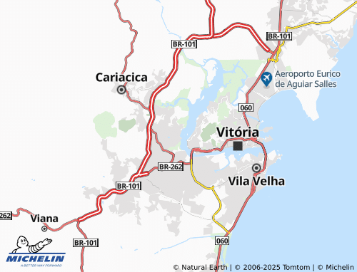 MICHELIN Porto de Santana map - ViaMichelin
