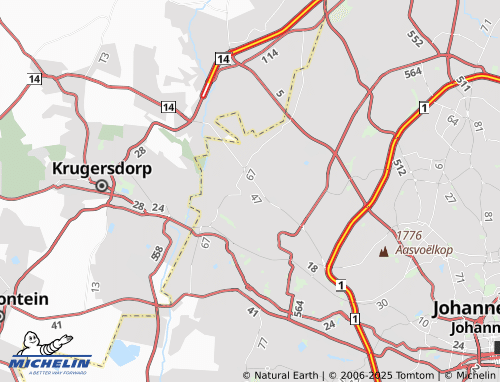 MICHELIN Amorosa Agricultural Holdings map - ViaMichelin