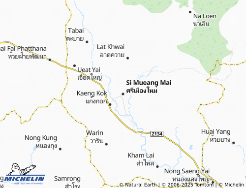 Kaart MICHELIN Si Mueang Mai - ViaMichelin