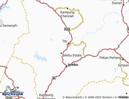 MICHELIN Taman Bukit Kempas map - ViaMichelin