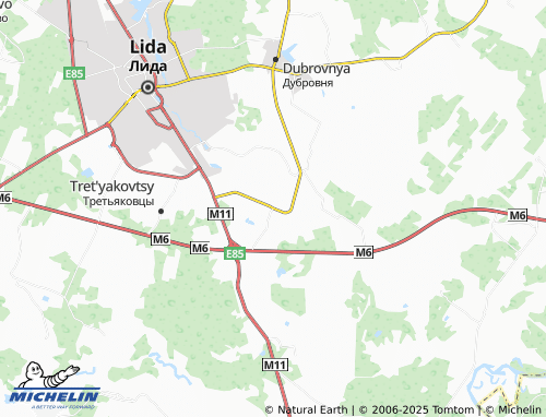 MICHELIN Novitskiye 2 map - ViaMichelin