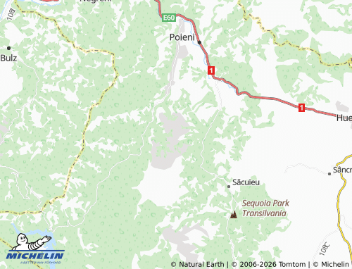 Carte MICHELIN Tranișu - ViaMichelin