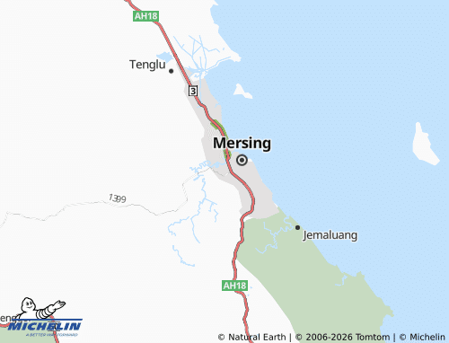 Mapa MICHELIN Kampung Pengkalan Batu - ViaMichelin