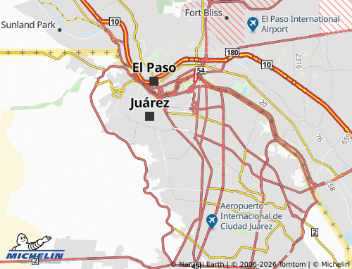 Mapa MICHELIN Santa Rosa - ViaMichelin