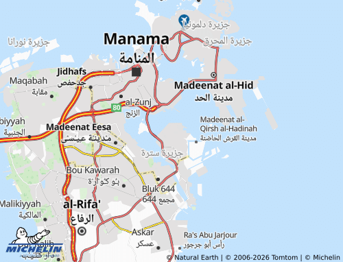 MICHELIN Industrial Area map - ViaMichelin