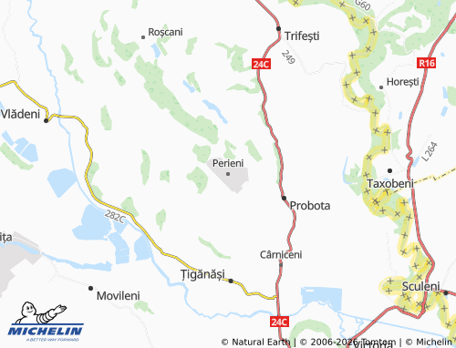 MICHELIN Perieni map - ViaMichelin