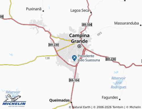 Mapa MICHELIN Cruzeiro - ViaMichelin