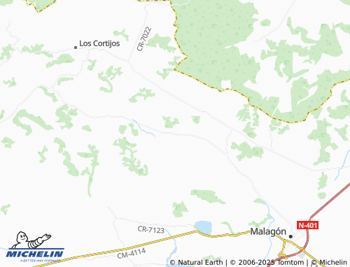MICHELIN Los Quiles de Arriba map - ViaMichelin