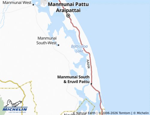 Mappa MICHELIN Ampilanthurai West - ViaMichelin