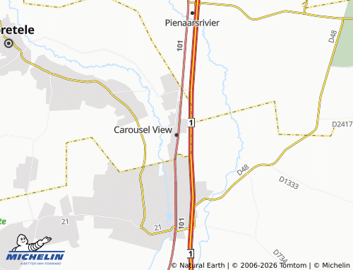 Mappa MICHELIN Carousel View - ViaMichelin