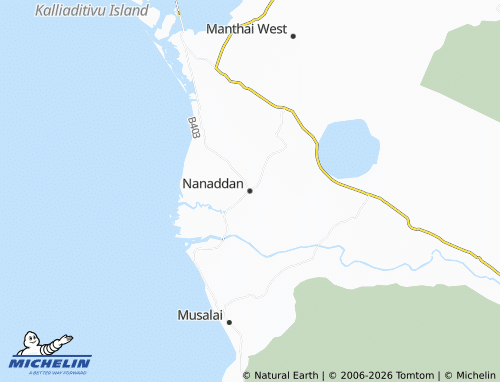 Mappa MICHELIN Nanaddan - ViaMichelin