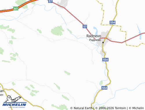 Mappa MICHELIN Tihomirovo - ViaMichelin