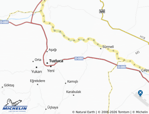 MICHELIN Köprübaşı map - ViaMichelin