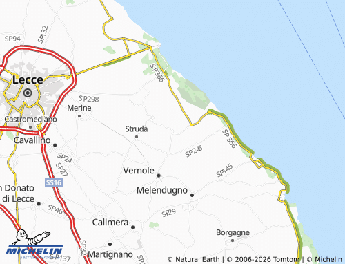 MICHELIN Vanze map - ViaMichelin