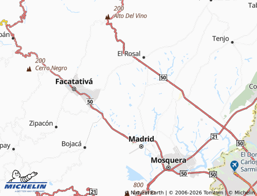 Mapa MICHELIN Moyano - ViaMichelin