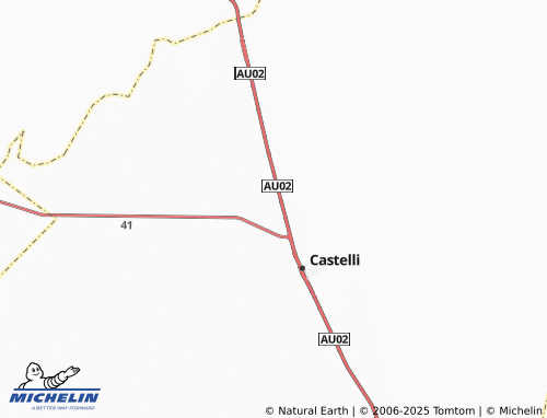 MICHELIN Centro Guerrero map - ViaMichelin