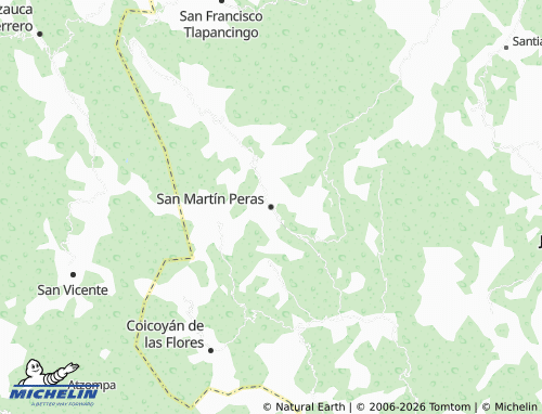 MICHELIN-Landkarte San Martín Peras - ViaMichelin