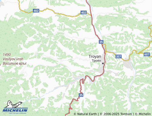 MICHELIN Balabansko map - ViaMichelin