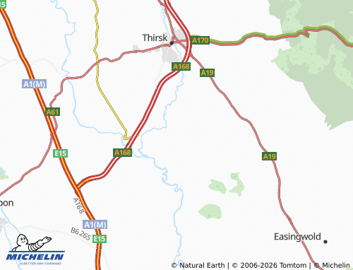Carte MICHELIN Dalton - ViaMichelin