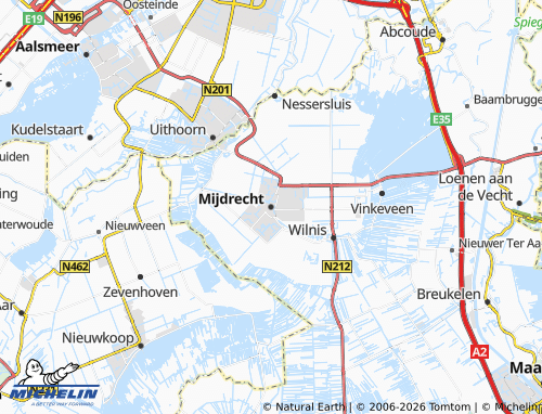 Carte MICHELIN Mijdrecht - ViaMichelin