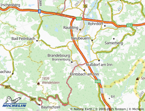 MICHELIN-Landkarte Mooseck - ViaMichelin