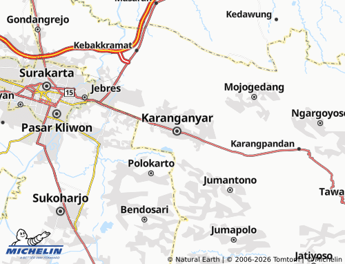MICHELIN-Landkarte Jungke - ViaMichelin