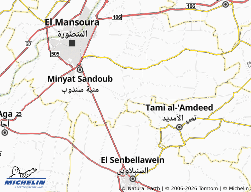 Mapa MICHELIN Tilbanah - ViaMichelin