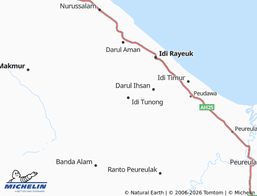Mappa MICHELIN Idi Tunong - ViaMichelin