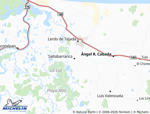 MICHELIN Guadalupe map - ViaMichelin