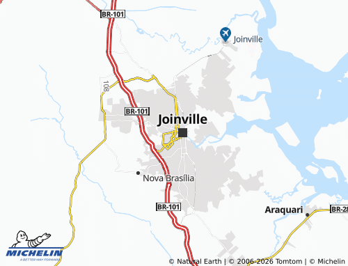 Mapa MICHELIN Atiradores - ViaMichelin