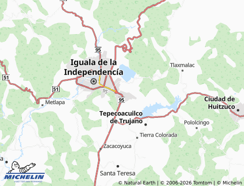 Mappa MICHELIN Raúl Tovar Tavera - ViaMichelin