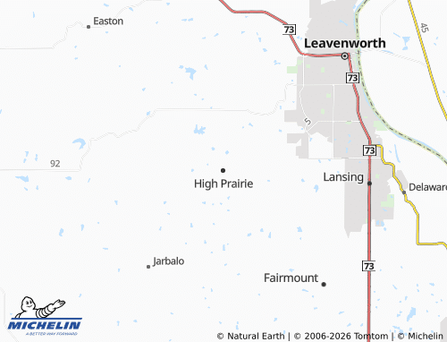 Mappa MICHELIN High Prairie - ViaMichelin