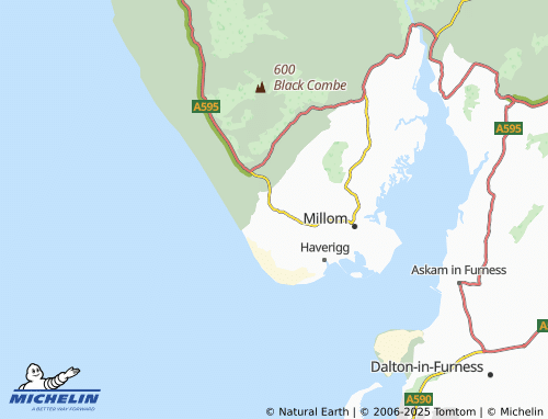 Mappa MICHELIN Kirksanton - ViaMichelin