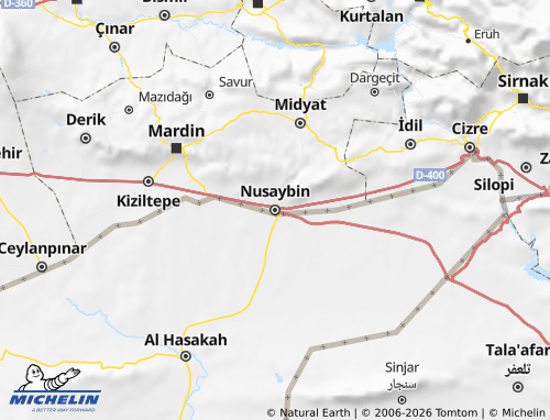 Mappa MICHELIN Nusaybin - ViaMichelin