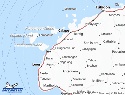 Mapa MICHELIN Bahi - ViaMichelin