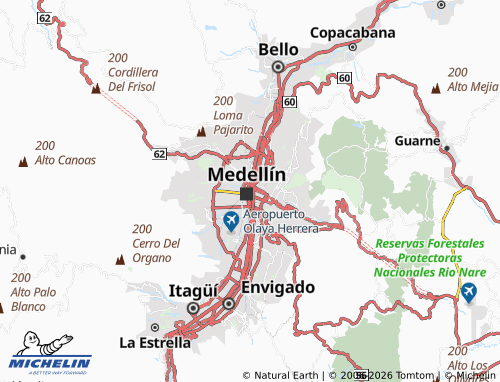Mappa MICHELIN Corazón de Jesús - ViaMichelin
