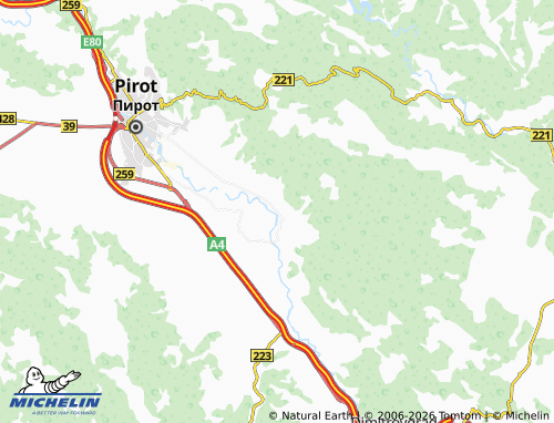 Carte MICHELIN Krupac - ViaMichelin