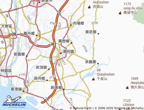 Mappa MICHELIN Kanjiao - ViaMichelin