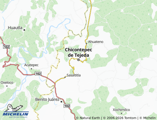 MICHELIN Centro map - ViaMichelin