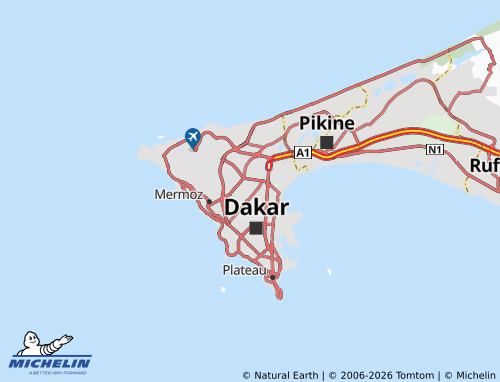 Kaart MICHELIN S.I.C.A.P. Dieupeul - ViaMichelin