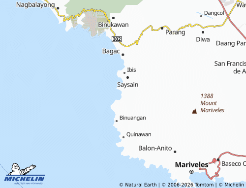 Mappa MICHELIN Paysawan - ViaMichelin