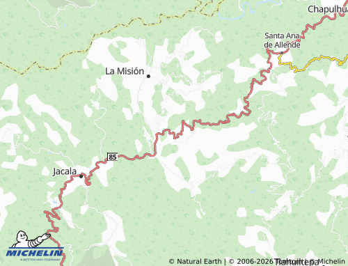 Carte MICHELIN El Álamo - ViaMichelin