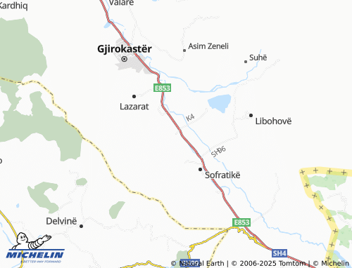 MICHELIN Goranxi map - ViaMichelin